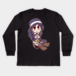 Chibi Juvia Kids Long Sleeve T-Shirt